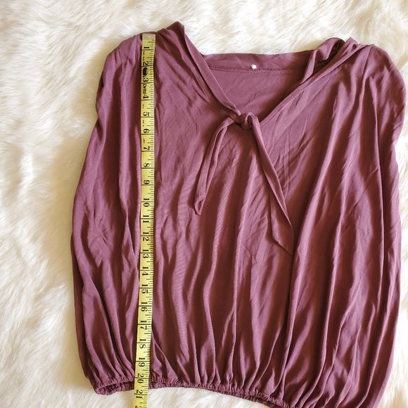 Free People Forget Me Not Tie-Neck Tank Shiraz XS - Picture 16 of 16